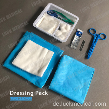 Wundpflege -Dressing Pack einzelner Gebrauch